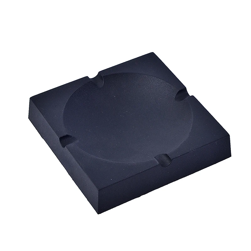 Fireproof Square Silicone Rubber Smokeless Ash Tray Cigar Ashtray, Black, customizable
Fireproof Square Silicone Rubber Smokeless Ash Tray Cigar Ashtray, Black, customizable