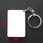 Promotional Sublimation Blank design your own keychain/keyholder