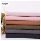 China manufacture synthetic stretched faux suede leather fabric for dress and garment