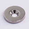 Custom size countersunk rare earth ring Magnets for sale