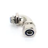 low price waterproof metal cable gland 90 degree elbow flexible conduit fitting