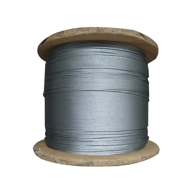 galvanized steel wire rope galvanized aircraft cable stainless steel wire rope/rod factory price