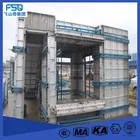 Aluminum formwork system of concrete floor panel