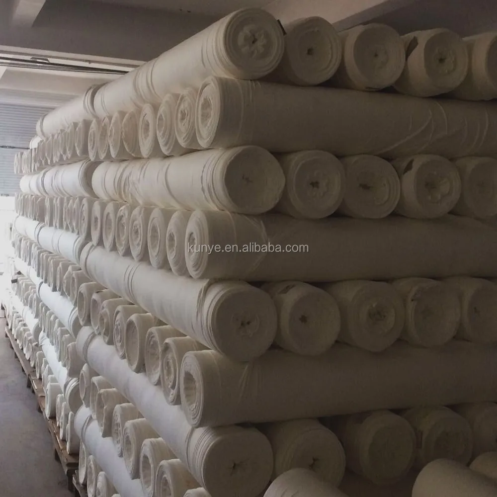 stocklot combed yarn type woven technic nylon cotton material