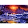 Sunset Glow Crystal Embroidery Rhinestone Pictures Sunset Glow Crystal Embroidery Rhinestone Pictures for Home Wall