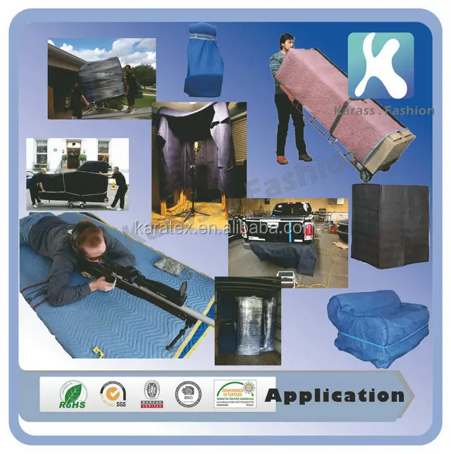 Wholesale Felt Quilted Removal Furniture Pads Blanket