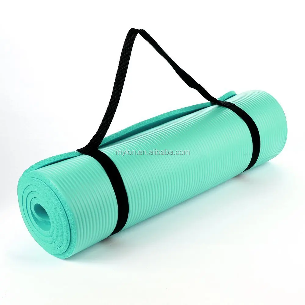 1 Inch Thick Black Extra Thick Non Slip Exercise Mat Nbr Yoga Mat Buy