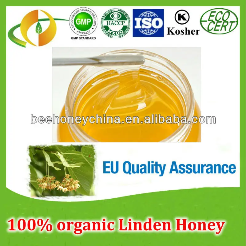 Certified organic honey Linden
