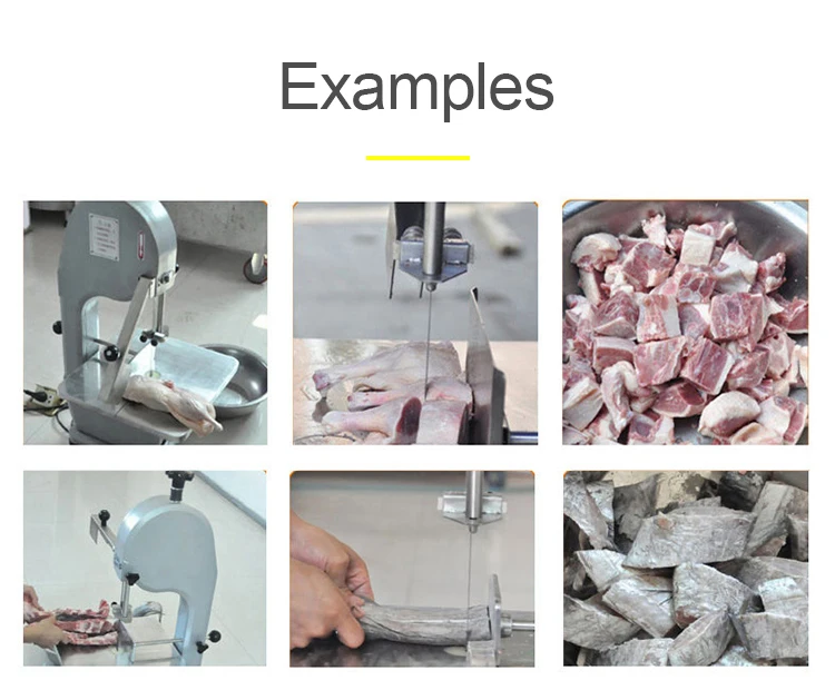 Factory Price Meat Bone Saw Machine Professional Cutting Frozen Meat Electric Butchers Bone Saw Machine Chicken Cutter details