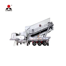 LIMING widely used mobile impact crusher for stone crushing