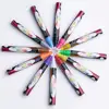 Fine Tip Chalk Markers - Pack of 10 neon Color pens - Non Toxic Wet Erase Chalkboard Window Glass Pen
