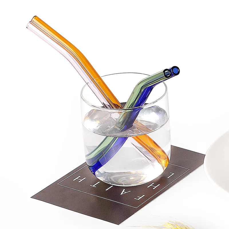 Hot Sell Wholesale Clear Colorful Pyrex Borosilicate Glass Straw Reusable Eco Friendly Glass Straw, Transparent / green / blue / white / brown / cyan
Hot Sell Wholesale Clear Colorful Pyrex Borosilicate Glass Straw Reusable Eco Friendly Glass Straw, Transparent / green / blue / white / brown / cyan