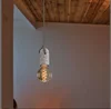 New design mini single DIY braided cable grey Concrete lamp holder E27 pendant light