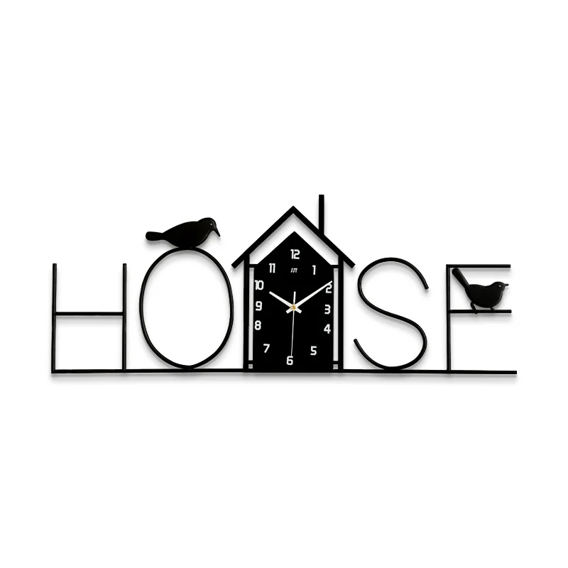 3D Birds House Metal Kids Room Decor Modern Wall Hanging Art Clocks Wholesale, Blue
3D Birds House Metal Kids Room Decor Modern Wall Hanging Art Clocks Wholesale, Blue