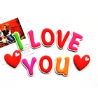 Customized Soft PVC 26 Kids Alphabets Small Letter Fridge Magnet