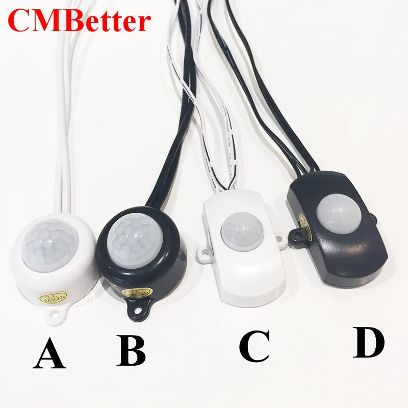 Human Sensor Module Body Sensor Module LED Strip Automatic MINI PIR Infrared Motion Sensor Detector Control  Switch DC5-24V