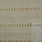 WANGNT 100% polyester jacquard needle-knit fabric with round cutout design