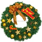 hanging christmas wreath