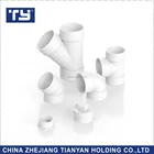Degree Tee Plastic Water Fittings ASTM PVC Plastic Water Drainage Fitting 45 Degree Lateral Tee Fitting