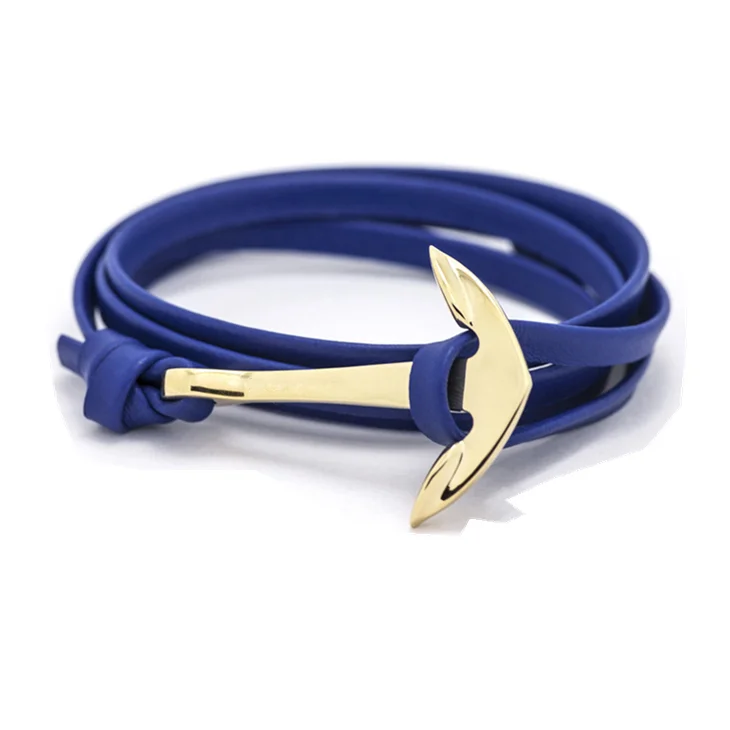 Fashion Custom Logo Jewelry Navy Nautical Leather Rope Bracelet Stainless Steel Mens Bracelet
Fashion Custom Logo Jewelry Navy Nautical Leather Rope Bracelet Stainless Steel Mens Bracelet