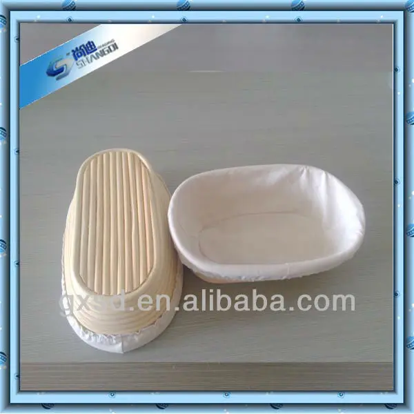 stackable handicraft natural rattan straw bread basket