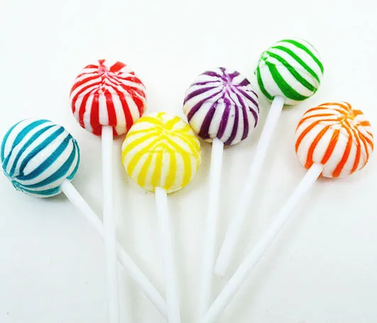lollypops and candy