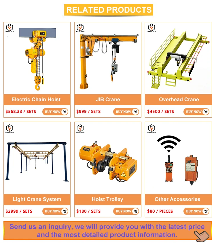 1 ton Customized Chain Hoist Manual