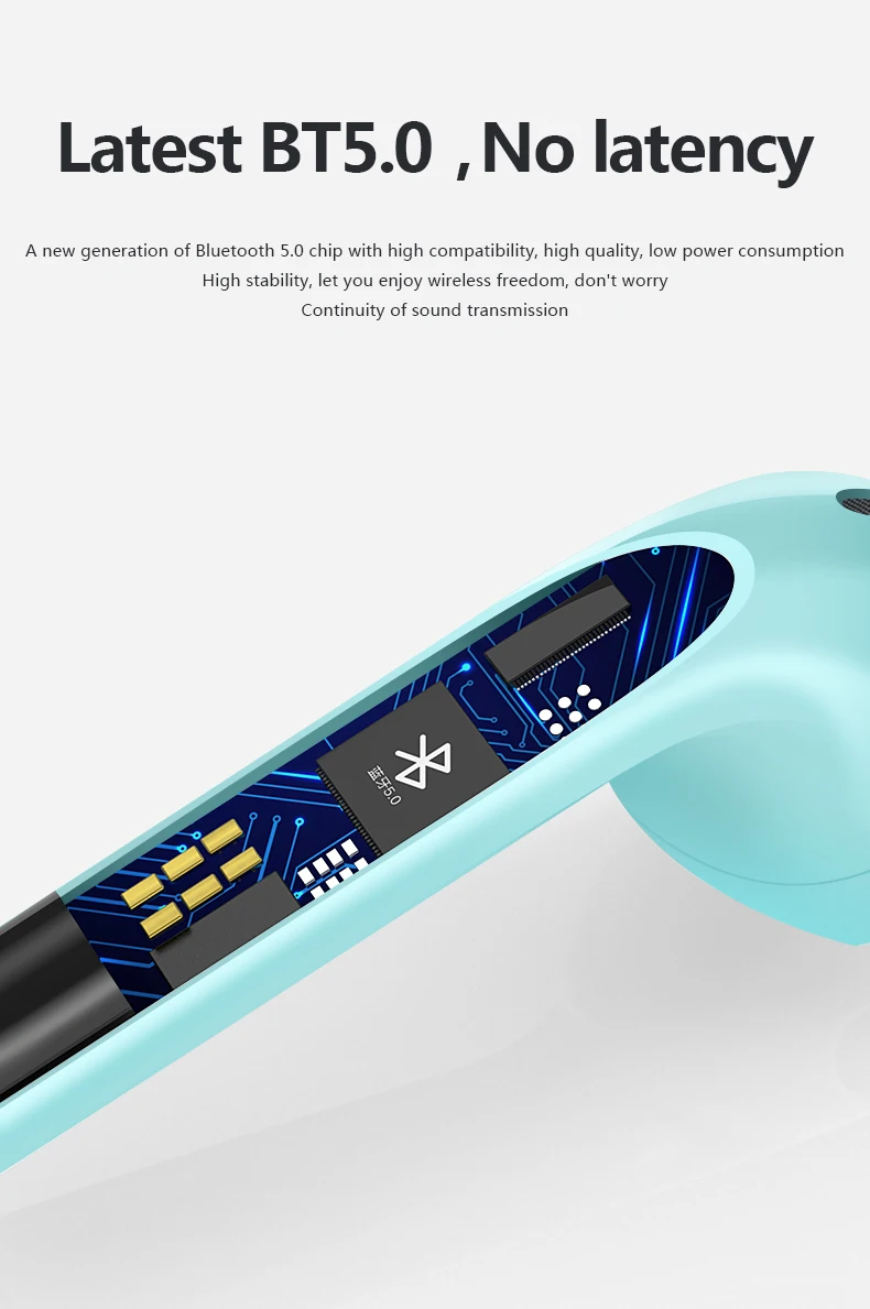 Newest i17 TWS 5.0 Earphone HIFI Super Bass Sound Wireless Earbuds Touch Earphones For phone - ANKUX.COM