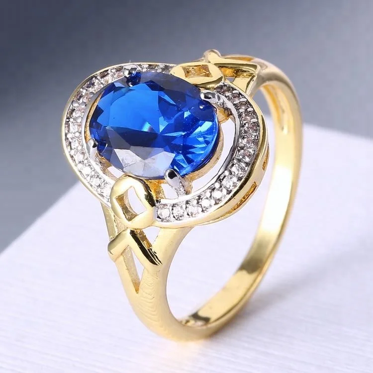 blue sapphire ring design