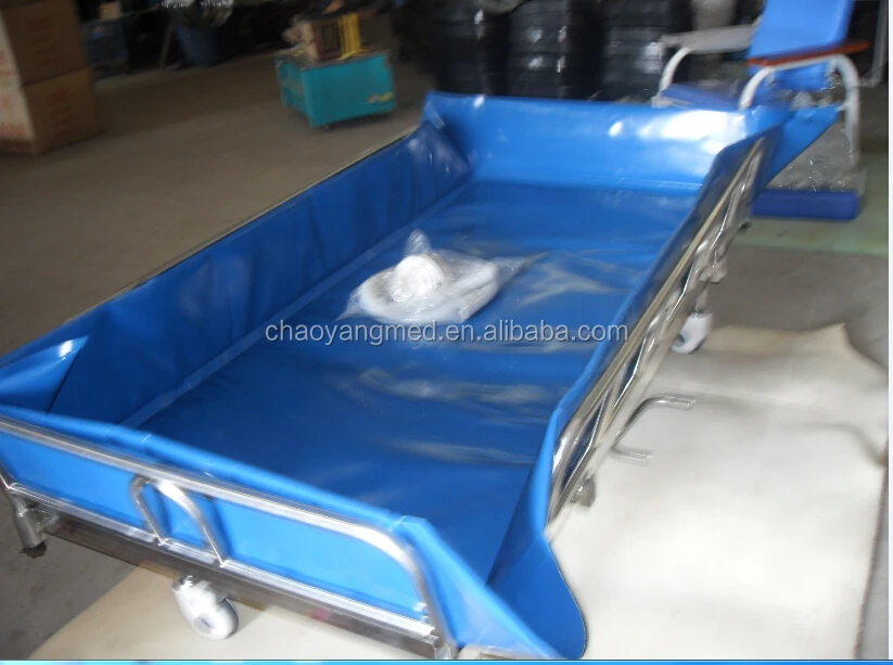Hydraulic Medical Bath Bed/medical Water Bed/hospital Shower Bed Cy