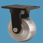 Top Plate 8 Inch Swivel Forged Steel heavy duty caster wheel 3000kg