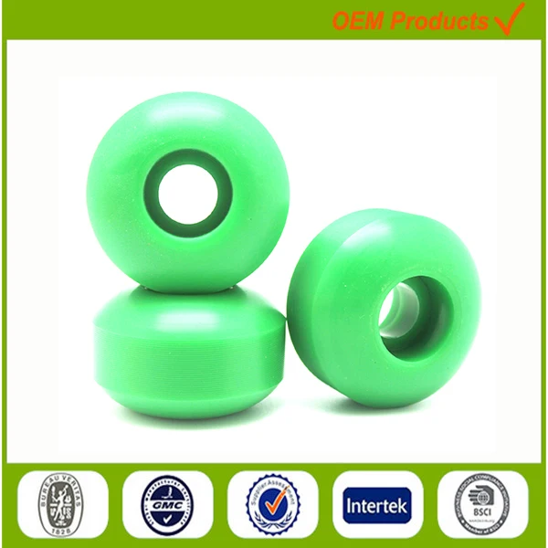 50-60mm plastic cruiser skate board wheels