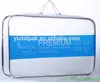 Transparent pvc blanket zipper top packing bag