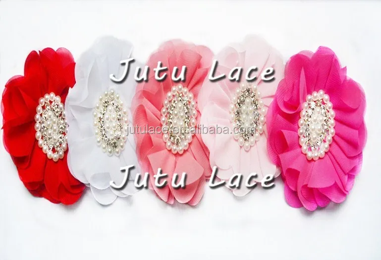 wholesale fine lovers gift flower, rhinestone pearls pearls