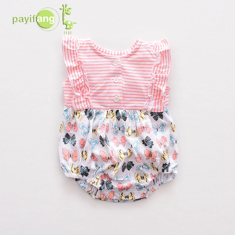 Baby Girl butterfly sleeve summer romper Dress spot wholesale Fashion Baby Jumpsuit Short Sleeve Panties, Two color options
Baby Girl butterfly sleeve summer romper Dress spot wholesale Fashion Baby Jumpsuit Short Sleeve Panties, Two color options