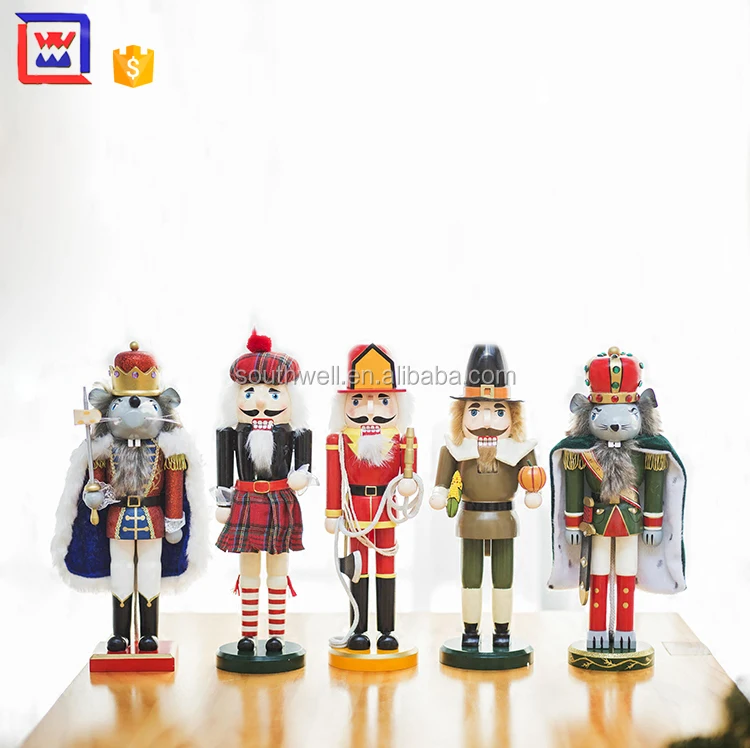 2018 giant wooden soldier nutcracker for christmas decoration