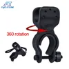Wholesale Bicycle cycling accessories front lamp clip bike light holder 360 Degree Rotatable Bike Clip U-shape Light Holder