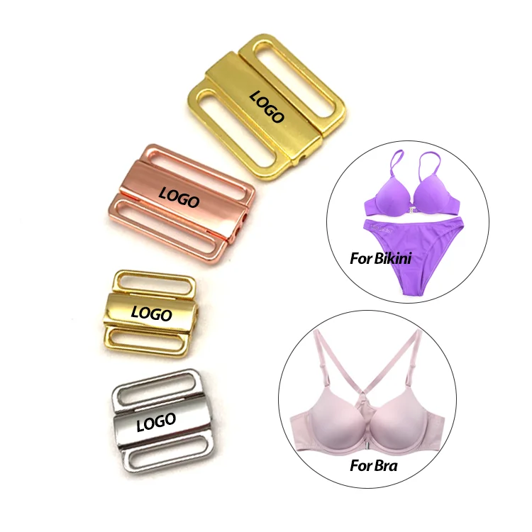 Hot Sale Swimwear Front Closure Bra Hook Clasp Bikini Connectors Buckle