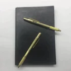 custom logo multi function stylus pen brass tool pen