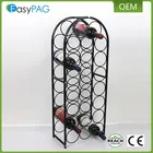 EasyPAG Chinese Supplier metal wire 23 bottles home bar pub decoration wine rack