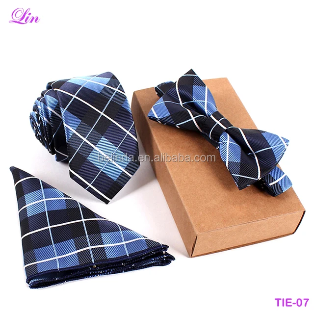 bowtie and handkerchief
