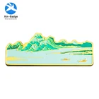 Angola custom craft 3d resing souvenir fridge magnet metal