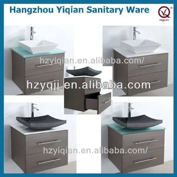 Tocador De Baño De Color Blanco,Placa Base De Madera Contrachapada