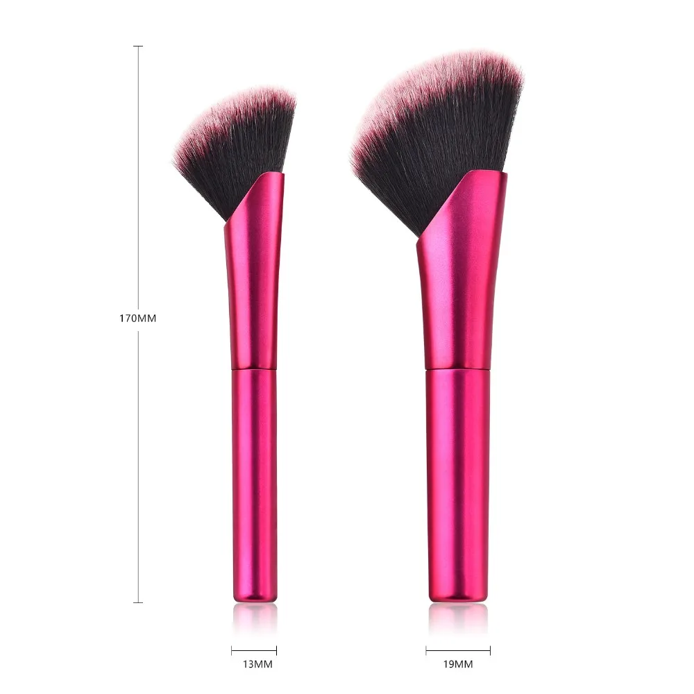 smudge brush individual angled powder blush brush