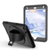 Protective Case For Tablet 7.9 inch Leather Hand Strap Shockproof Case For iPad mini 5 Impact Defender Hybrid Kickstand Cover