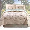 queen size flora fairy microfiber handmade multicolor embroidered wholesale bedspread bedding sets