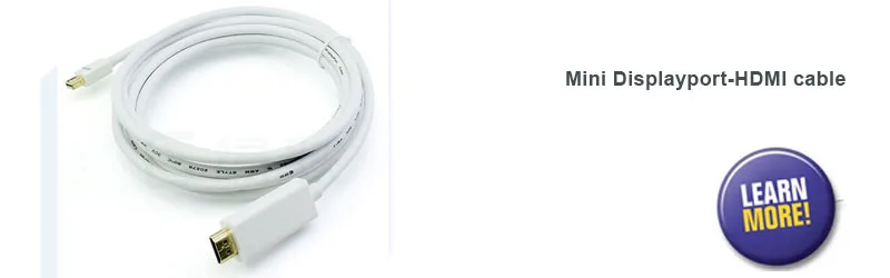 Mini displayport to HDMI cable-link