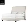 Home Bed Specific Use and Soft Bed Style Carved Kids Double Deck Bed