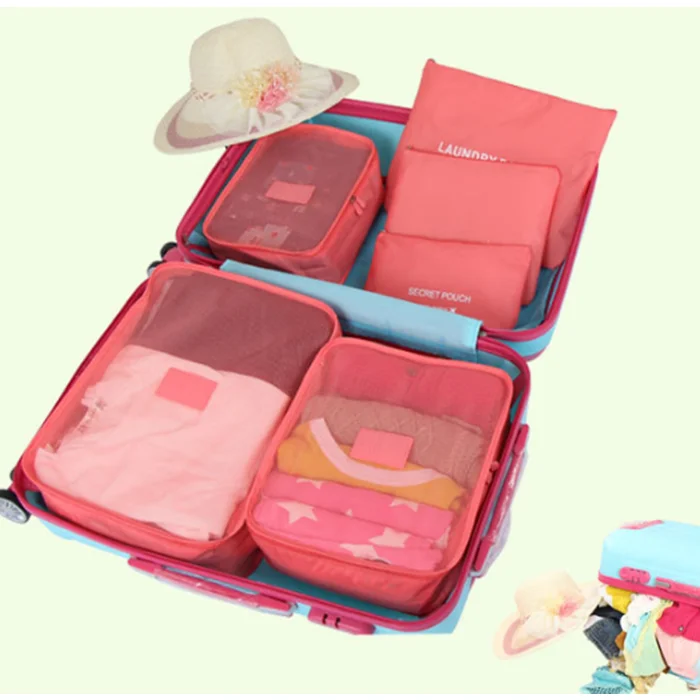 6 set packing cubes