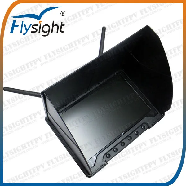 d927 flysight 7" fpv display lcd with 32ch 5.
